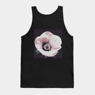 Flower, Flower print, Plant print, Scandinavian print, Trendy print, Styled, Pillow, Modern art, Wall art, Print, Minimalistic, Modern Tank Top